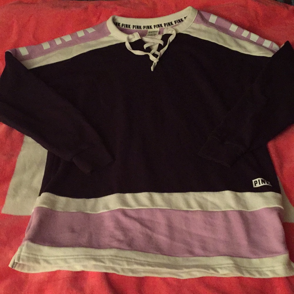 Pink oversized top